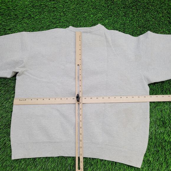 Vintage Looney-Tunes Taz Sweatshirt L/XL 23x22 Cropped - Picture 6 of 16